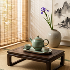 Sage Celadon Ceramic Tea Set