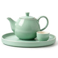 Mint Matte Ceramic Tea Set