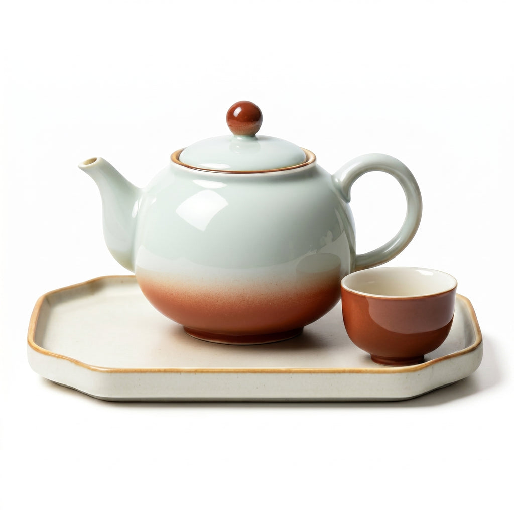 Dusk Gradient Ceramic Tea Set