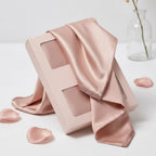 Blush Pink Pure Mulberry Silk Pillowcase with Gift Box