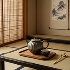 Mint Celadon Hexagonal Ceramic Tea Set