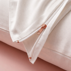 Classic Ivory Pure Mulberry Silk Pillowcase with Gift Box