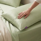Sage Green Pure Mulberry Silk Pillowcase with Gift Box