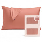Dusty Rose Pure Mulberry Silk Pillowcase with Gift Box