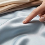 Sky Blue Pure Mulberry Silk Pillowcase with Gift Box