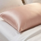 Blush Pink Pure Mulberry Silk Pillowcase with Gift Box