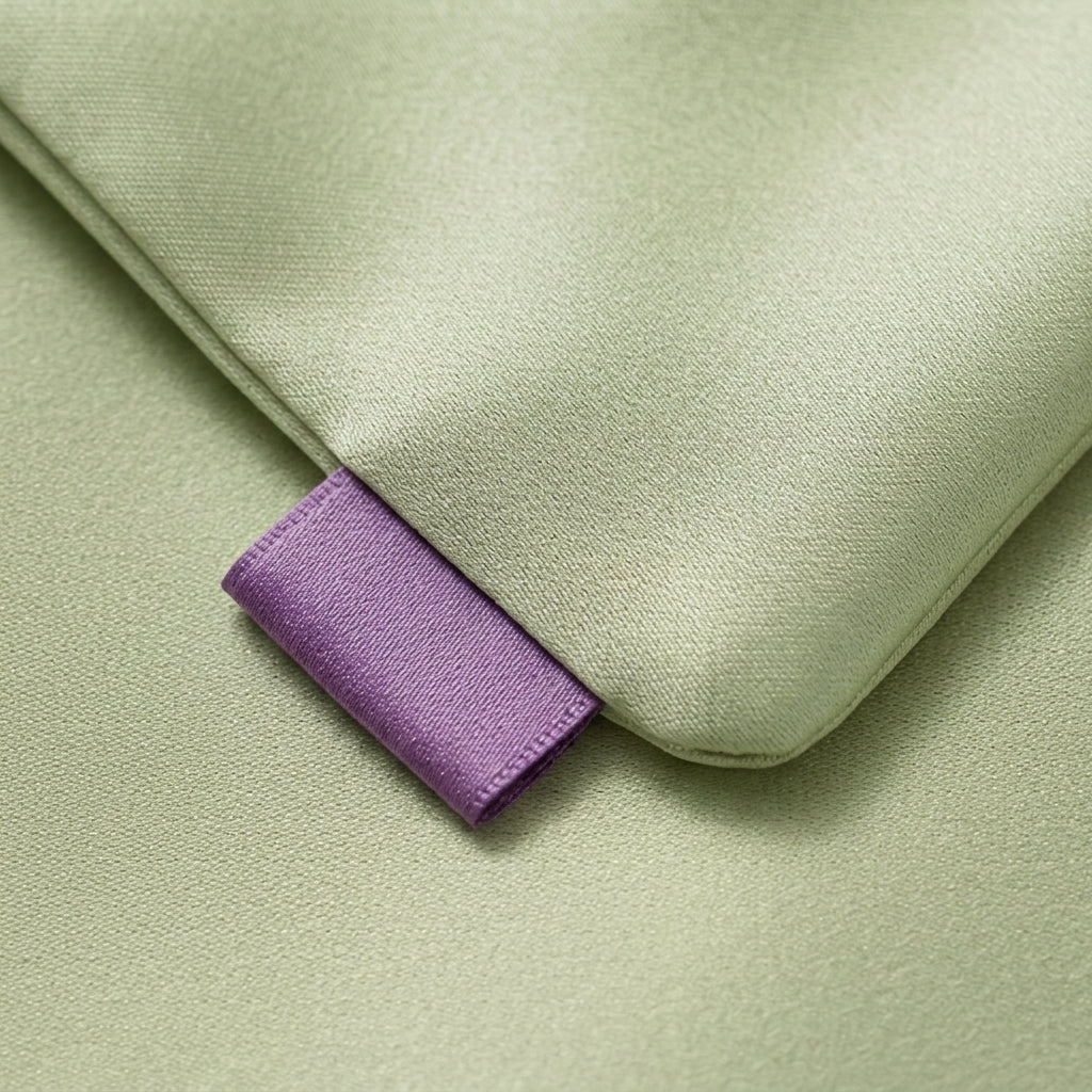 Sage Green Pure Mulberry Silk Pillowcase with Gift Box